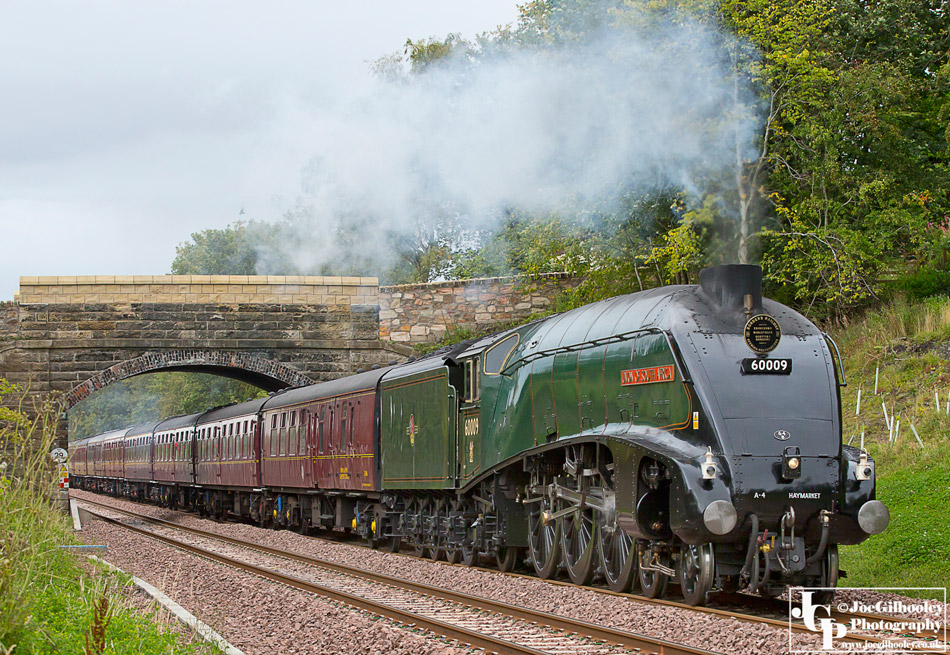 Union of South Africa 60163 Steam Train on Borders Railway 