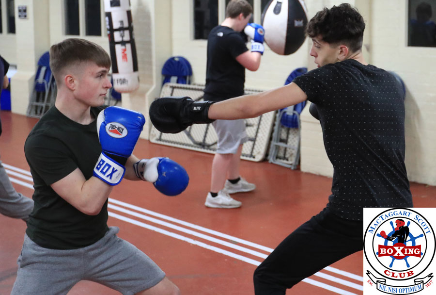 MacTaggart Scott Boxing Club Training