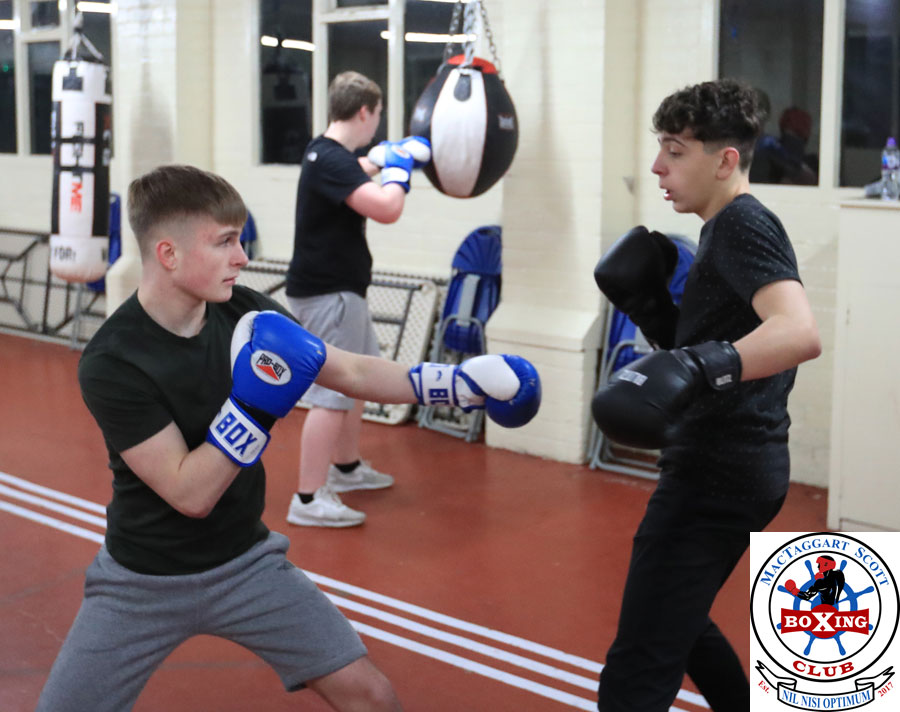 MacTaggart Scott Boxing Club Training