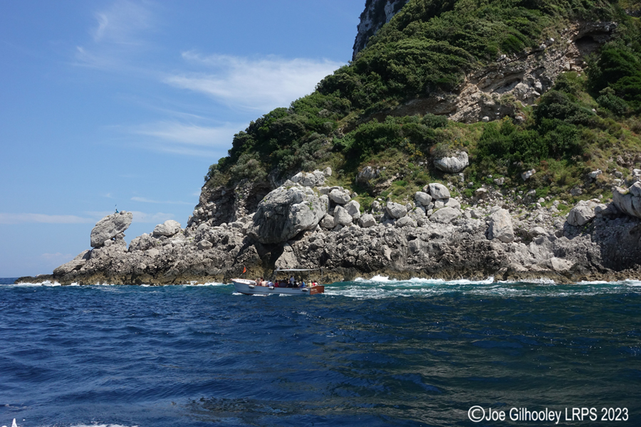 Island of Capri Boat around the Island Excursion
