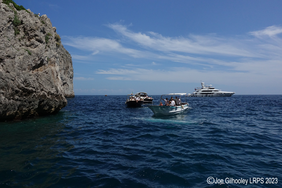 Island of Capri Boat around the Island Excursion