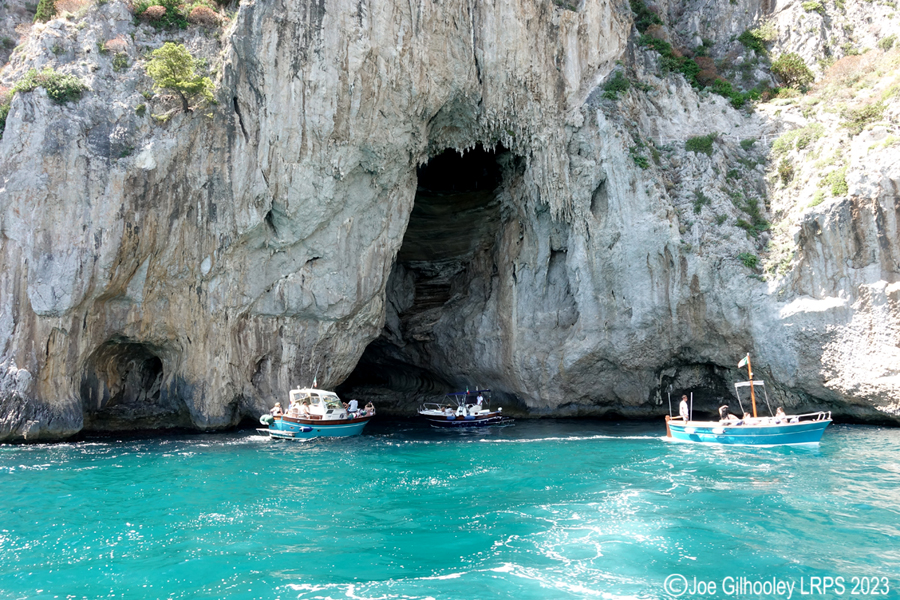 Island of Capri Boat around the Island Excursion