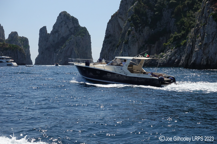 Island of Capri Boat around the Island Excursion