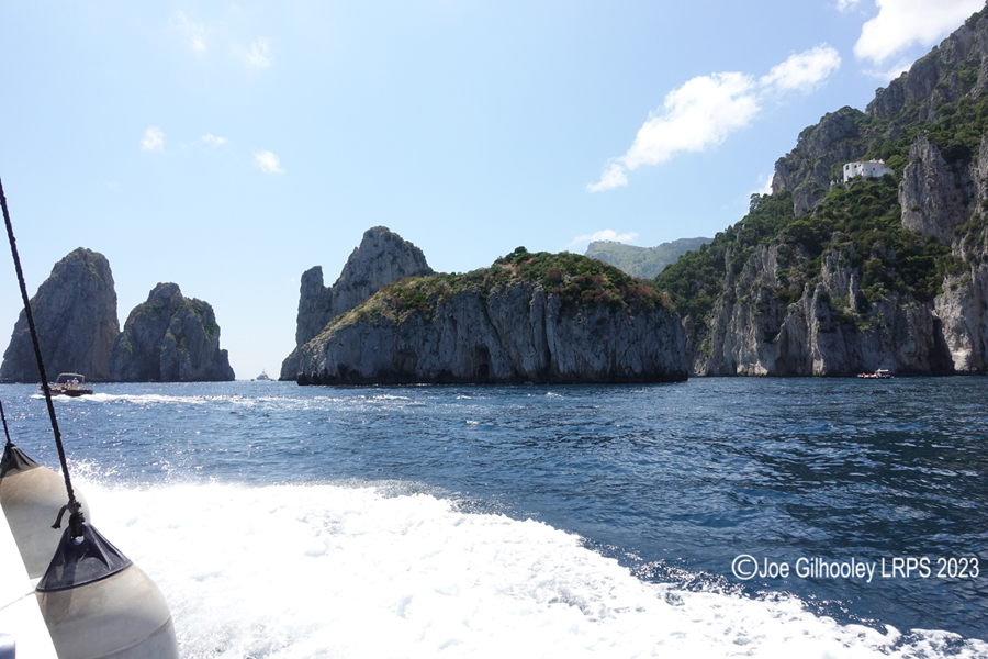 Island of Capri Boat around the Island Excursion