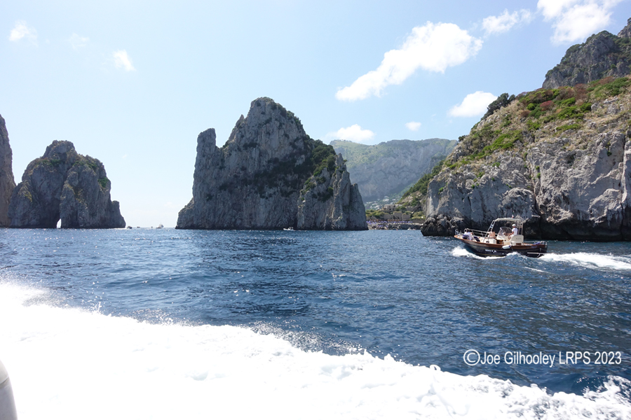 Island of Capri Boat around the Island Excursion