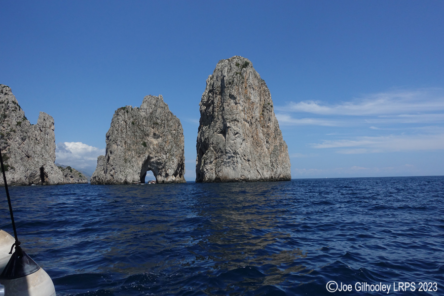 Island of Capri Boat around the Island Excursion