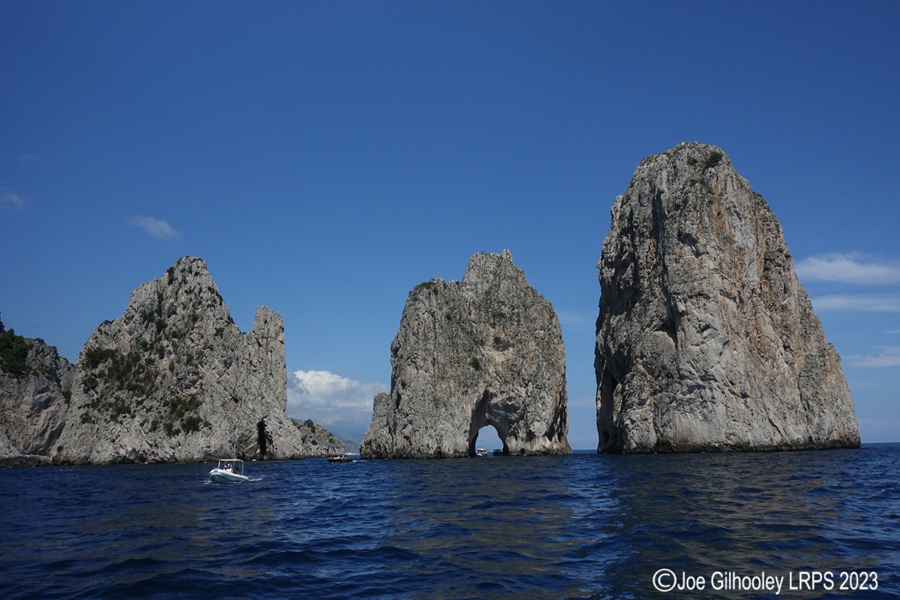 Island of Capri Boat around the Island Excursion