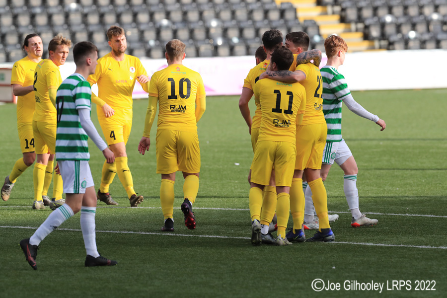 Celtic B v Bonnyrigg Rose 