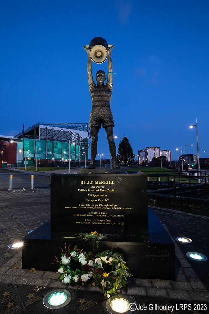 Celtic Park - The Billy McNeill Statue


