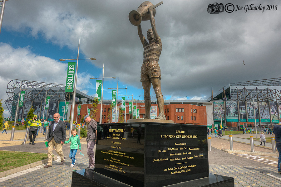 Celtic Park - Billy McNeill Statue