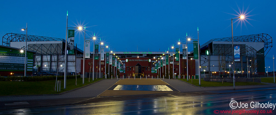 Celtic Park - The Celtic Way by Night