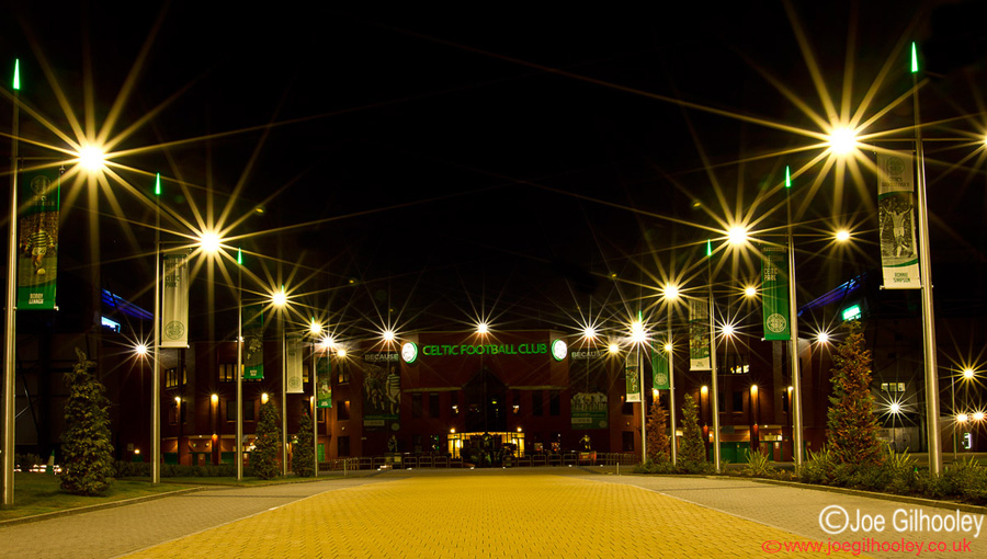 Celtic Park - The Celtic Way by Night