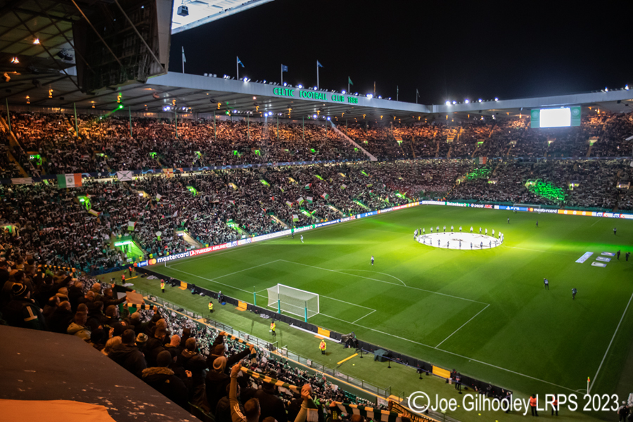 Celtic Park - Celtic v Atletico Madrid Champions League Group Match