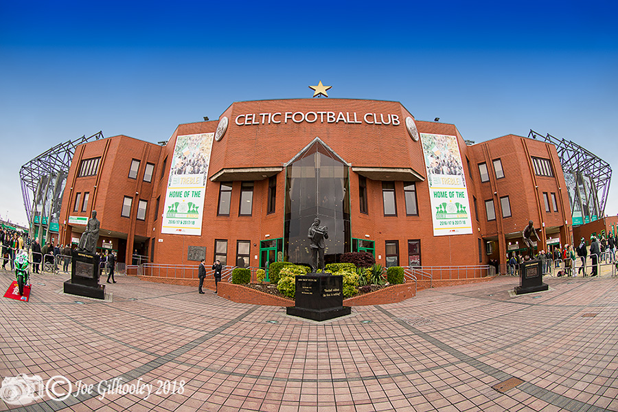 Celtic Park with fisheye lens