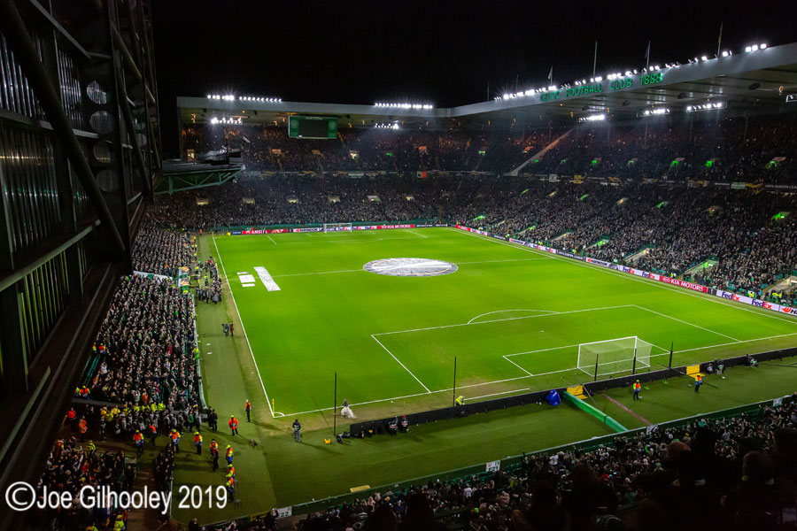 Celtic Park Light Show 