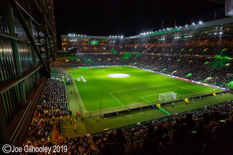 Celtic Park Light Show 