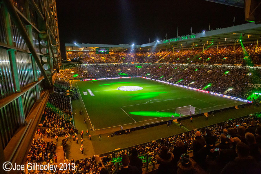 Celtic Park Light Show 
