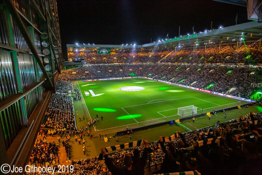 Celtic Park Light Show 