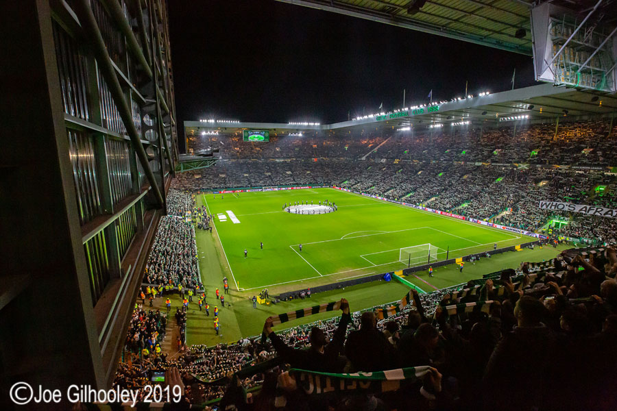 Celtic Park Light Show 