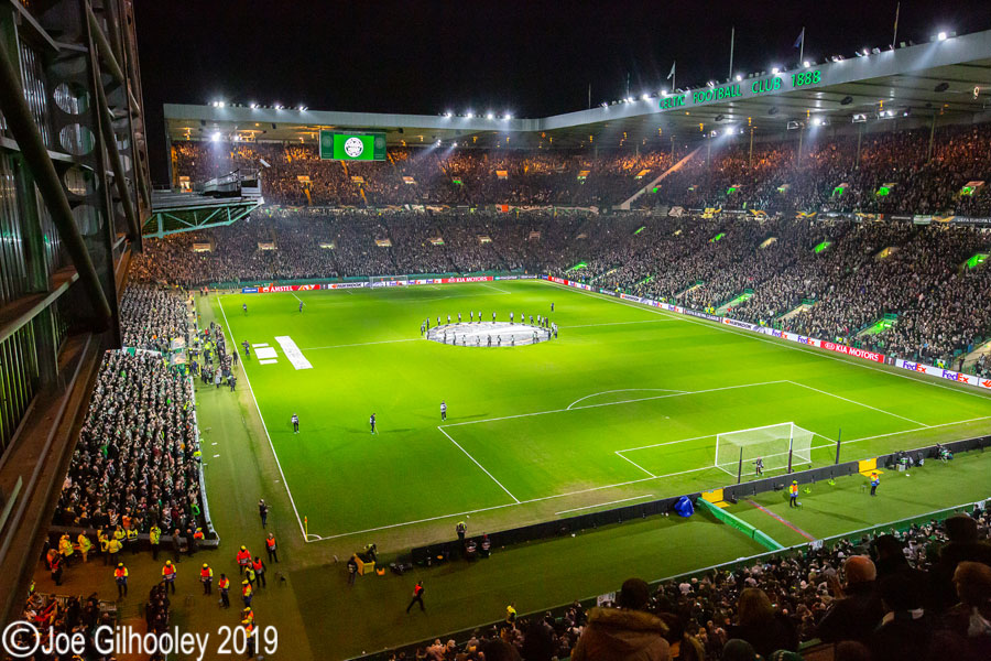 Celtic Park Light Show 