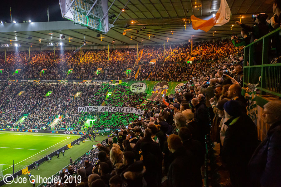 Celtic Park Light Show 