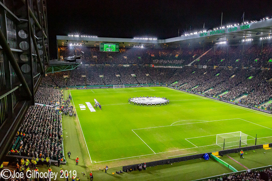 Celtic Park Light Show 