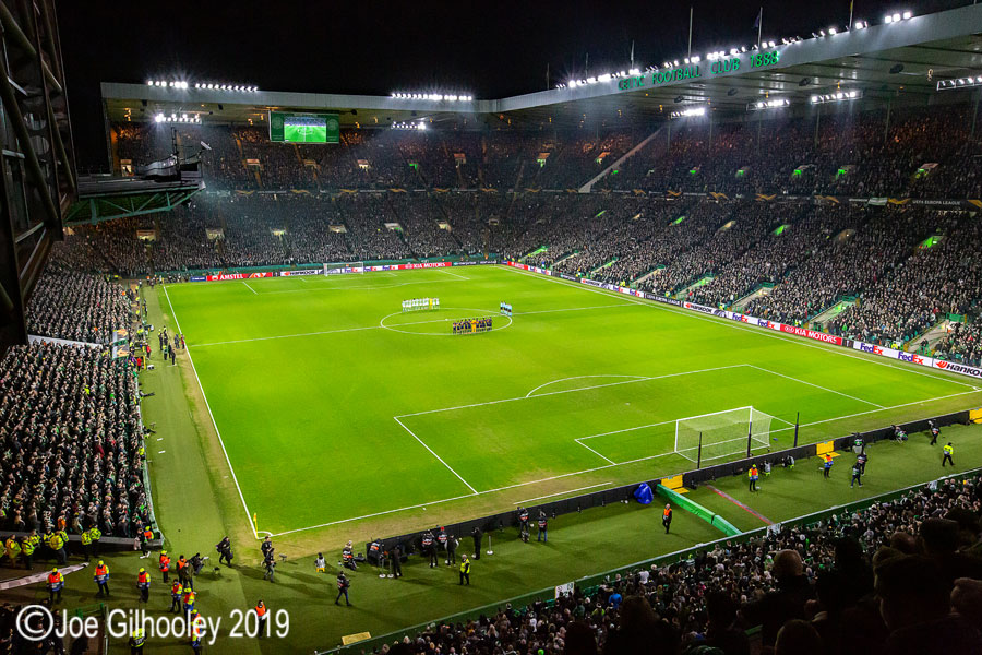 Celtic Park Light Show 