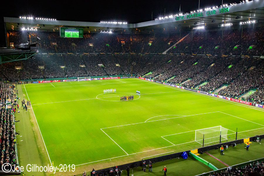 Celtic Park Light Show 