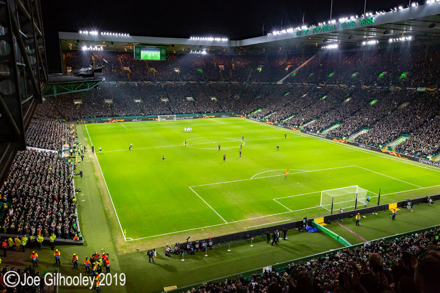 Celtic Park Light Show 