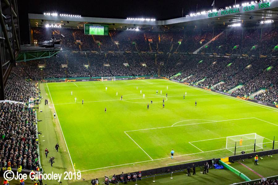 Celtic Park Light Show 