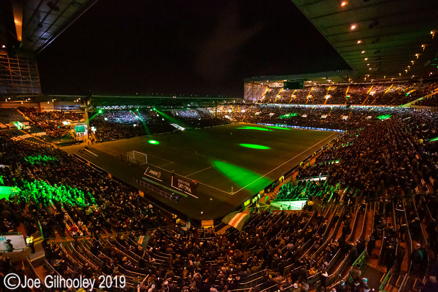Celtic Park Light Show 