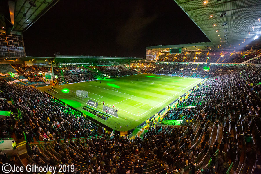 Celtic Park Light Show 