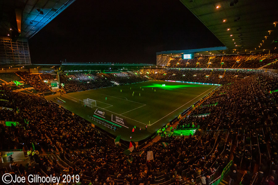 Celtic Park Light Show 