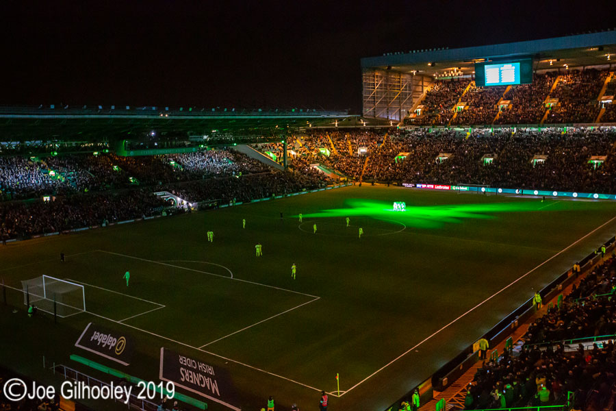Celtic Park Light Show 