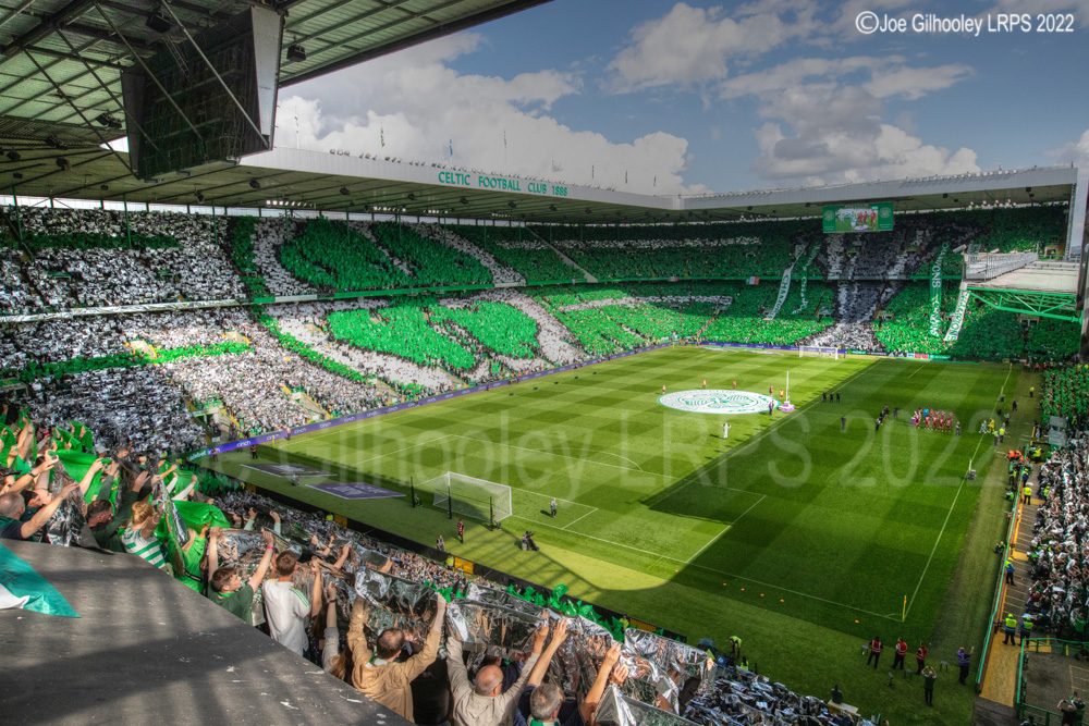 Celtic Park Tifo Display Celtic Park Tifo Display