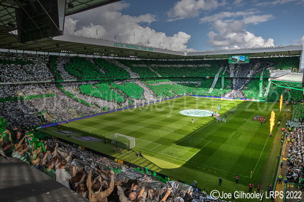 Celtic Park Tifo Display Celtic Park Tifo Display