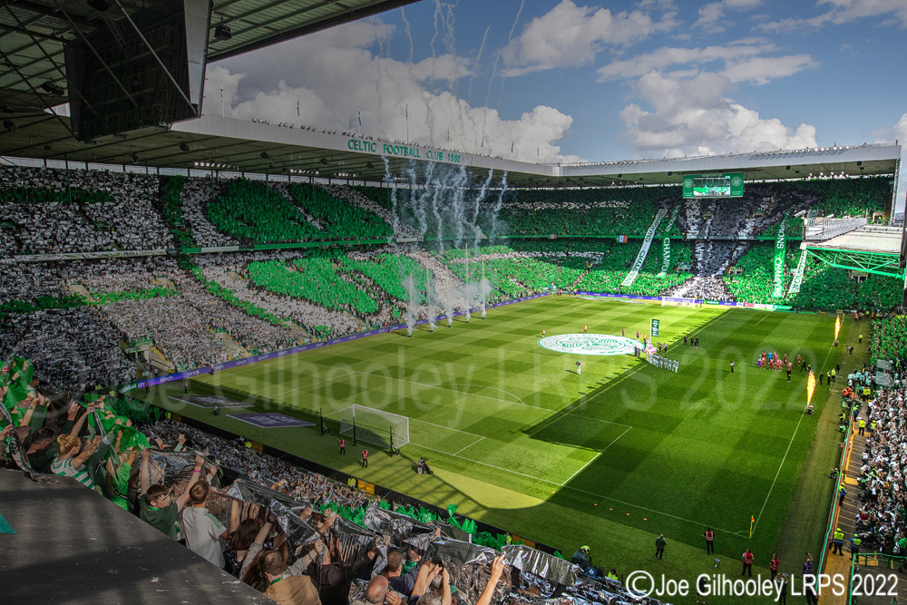 Celtic Park Tifo Display Celtic Park Tifo Display