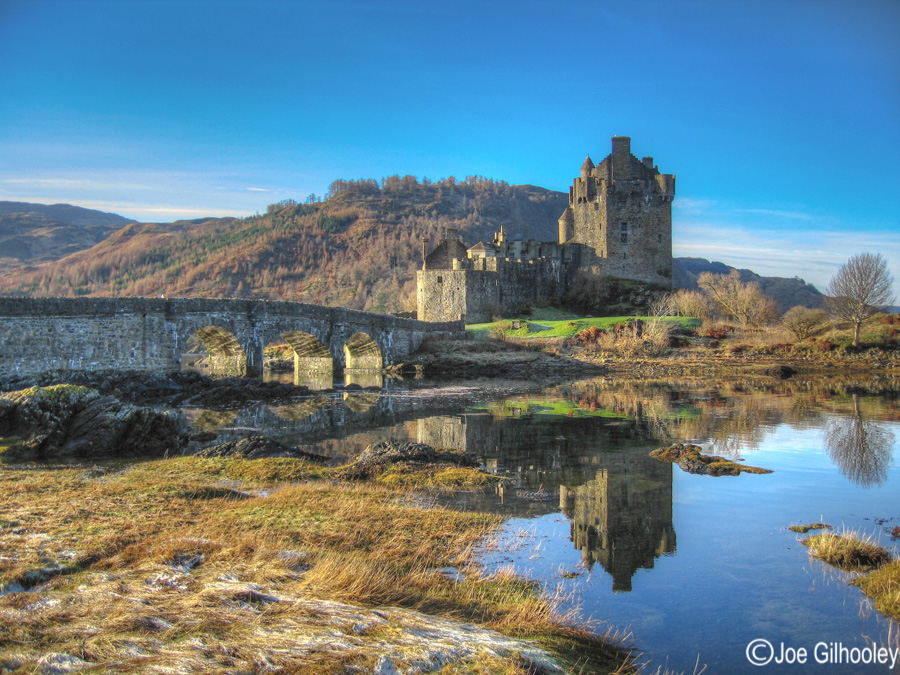 Eilean Donan Castle taken with a 7.1 megapixels compact camera