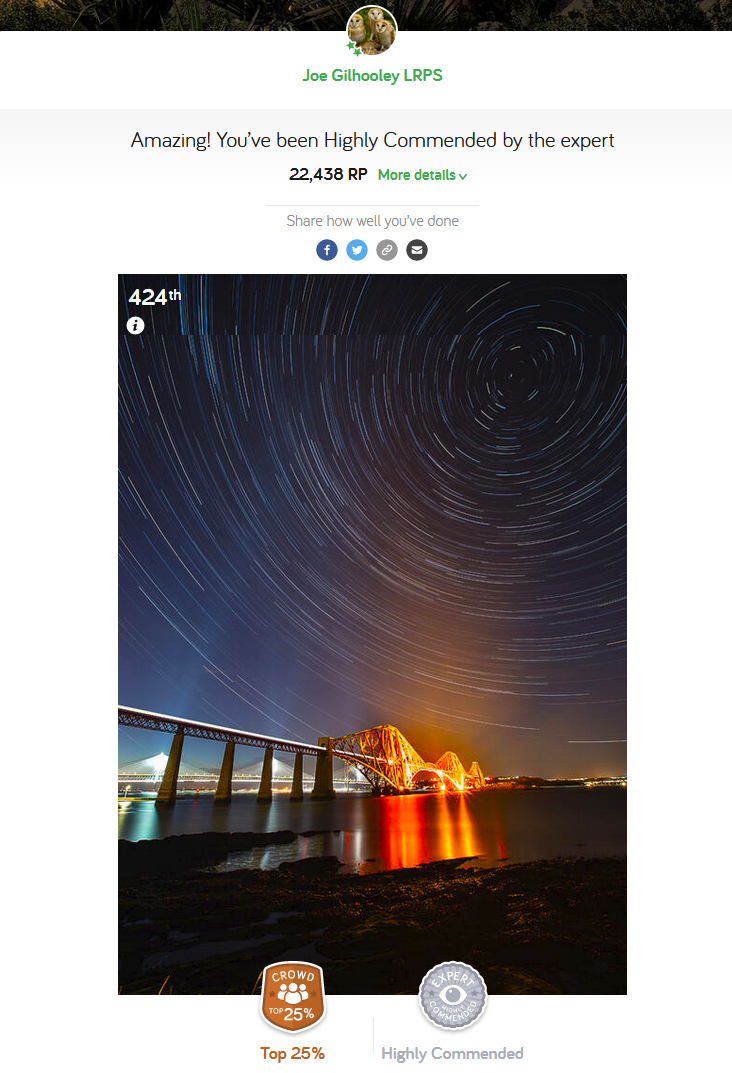 Starry Nights - Photocrowd Competition