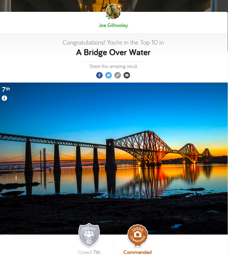 A Bridge over Water - Photocrowd Competition