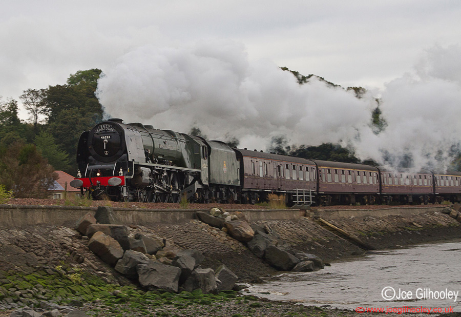 Joe Gilhooley Photography Duchess of Sutherland Steam Train in Fife