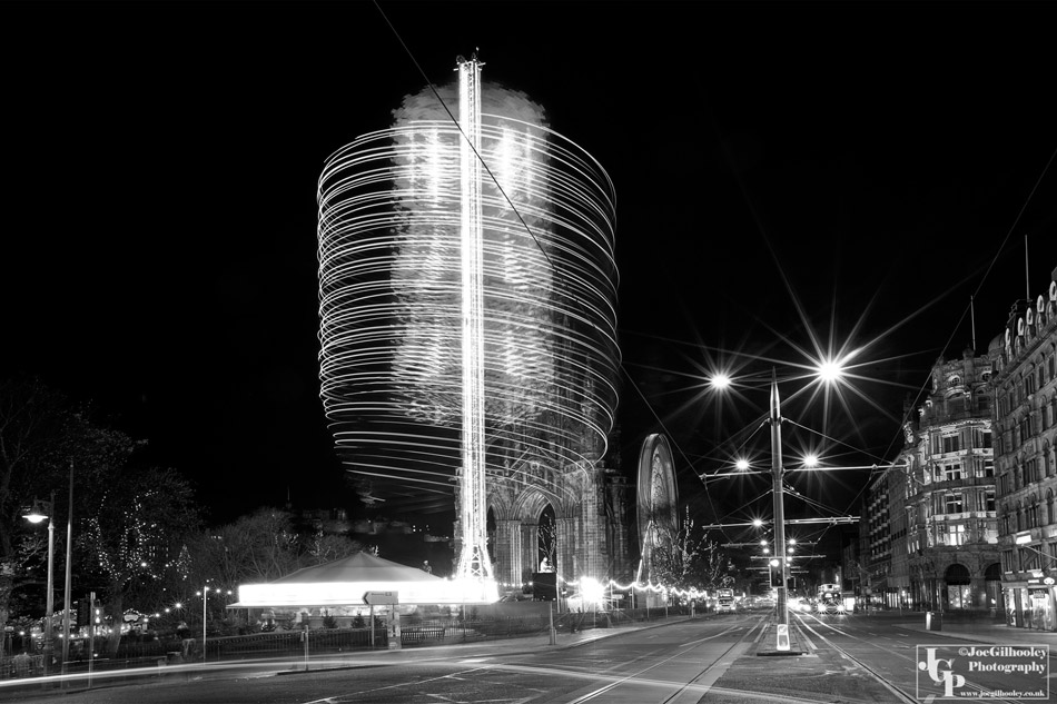 Edinburgh Christmas Attractions in Princes Street Gardens