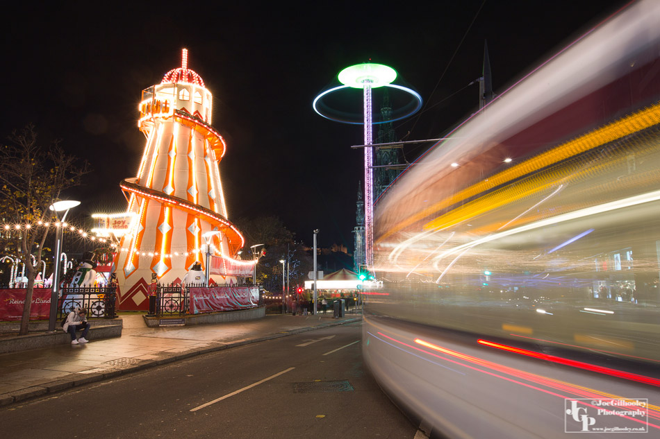 Edinburgh Christmas Attractions in Princes Street Gardens