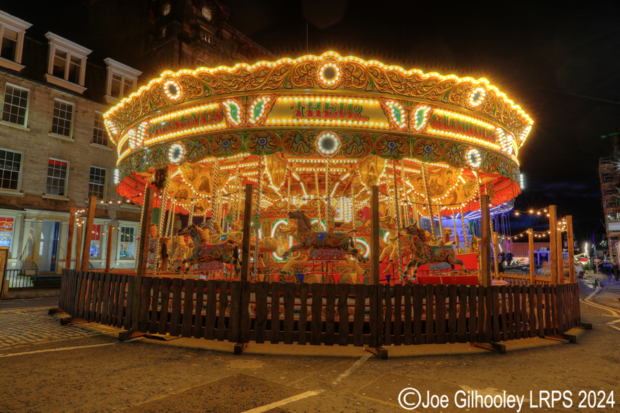 Edinburgh Christmas Attractions Carousel George Street
