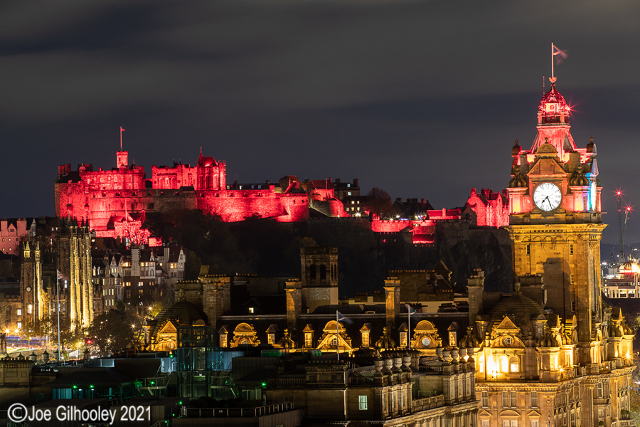 Edinburgh on Remembrance Day 2021