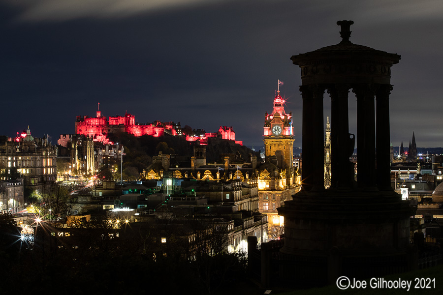 Edinburgh on Remembrance Day 2021