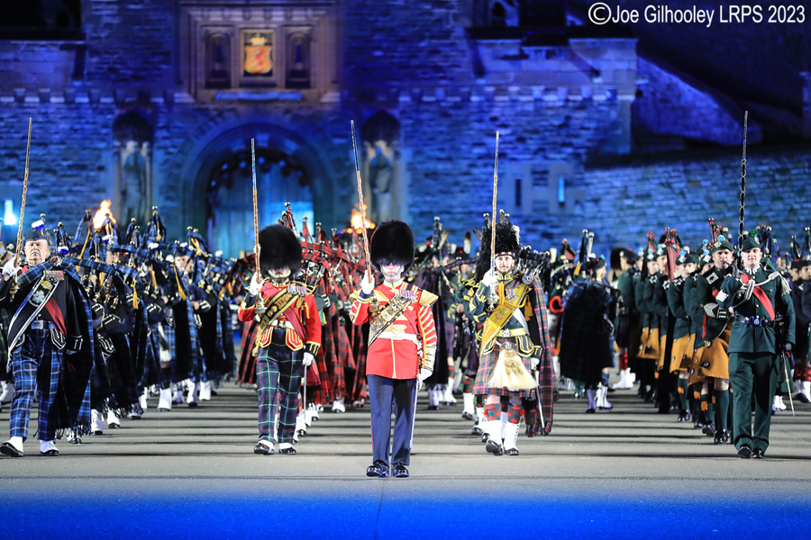 Royal Edinburgh Military Tattoo Massed Pipes and Drums