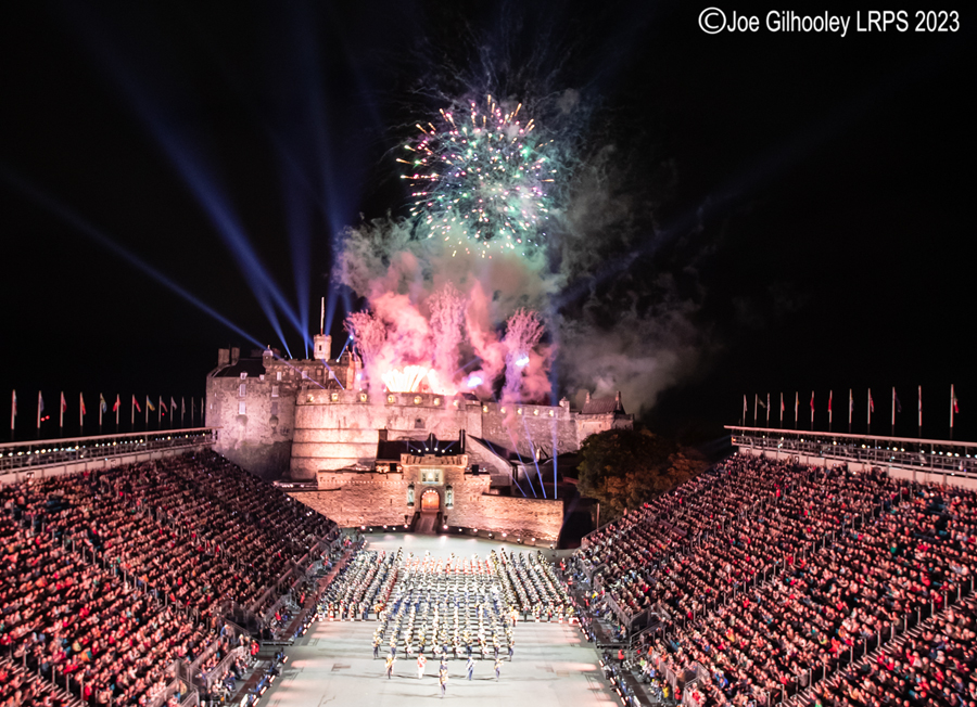 Royal Edinburgh Military Tattoo  The Finale Fireworks 