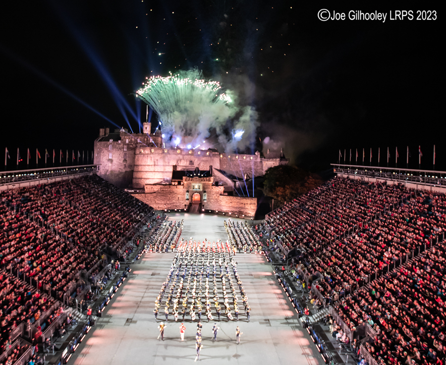 Royal Edinburgh Military Tattoo  The Finale Fireworks 
