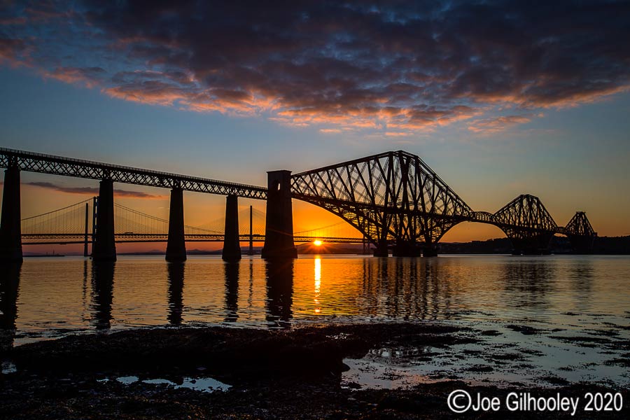 Forth Bridge Sunset